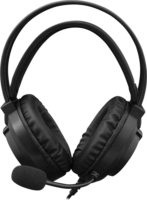 White Shark WOLF Gaming Headset Fekete