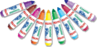 Crayola: Pip-Squeaks kimosható filctoll készlet - 14 darabos