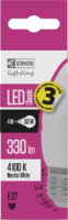 Emos classic CANDLE LED gyertya izzó 4W 330lm 4100K E27 - Természetes fehér