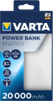 Varta Portable Energy Powerbank 20000mAh 18W (2.4-3A / 5V) - Fekete