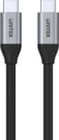 Unitek USB 3.2 Gen 2 (3.1 Gen 2) USB C Adat- és töltőkábel 1m - Fekete