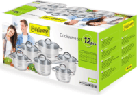 Maestro MR-2120 Edénykészlet -Inox (12 részes)