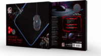Gembird MP-GAMELED-M Gaming Egérpad - M