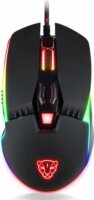 Motospeed V20 RGB Gaming Egér - Fekete