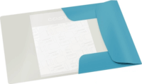 Leitz COSY Soft touch A4 gumis karton mappa - Nyugodt kék