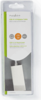 Nedis USB 2.0 apa - RJ-45 anya adapter