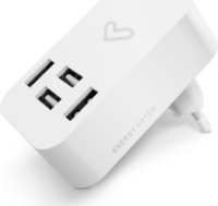 Energy Sistem Hálózati 4xUSB töltő (5V / 4A) Fehér