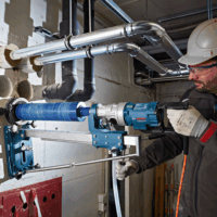 Bosch GCR 180 Fúróállvány GDB 180 WE gyémántfúró számára