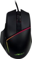 Inter-Tech Nitrox GT-100 RGB Gaming Egér - Fekete