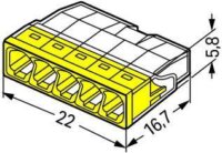 Wago 2273-205 COMPACT vezetékösszekötő