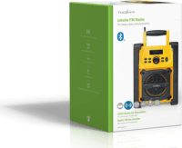 Nedis RDFM3100YW Elemes hordozható FM Rádió
