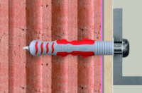 Fischer DuoSeal 6x38 S PH TX A2 Dübel (50 db/csomag)