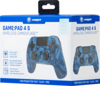 Snakebyte Game:Pad 4 S Wireless Vezeték nélküli PS4 controller - Kék Terepmintás