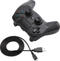 Snakebyte Game:Pad 4 S Wireless Vezeték nélküli PS4 controller - Fekete