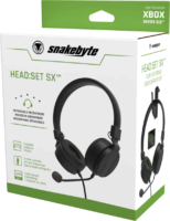 Snakebyte Head:Set SX Xbox Series X|S Gaming Headset Fekete/Zöld