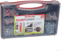 Fischer 536091 RED BOX DUOPOWER Dübel+csavar készlet (280db/csomag)