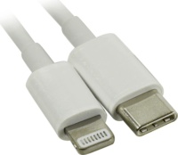 Xiaomi Mi USB-C apa - Lightning apa Adat- és töltőkábel 1m - Fehér