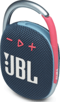 JBL Clip 4 Bluetooth vízálló hordozható hangszóró - Kék/pink
