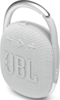 JBL Clip 4 Bluetooth vízálló hordozható hangszóró - Fehér