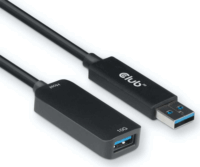Club3D USB 3.2 A hosszabbító kábel 5m - Fekete