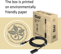 Club3D USB 3.2 A hosszabbító kábel 5m - Fekete