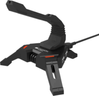 Canyon CND-GWH100 USB Hub 4portos + egérkábel tartó - Fekete