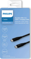 Philips USB 3.0-C adatkábel 2m - Fekete