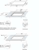Whirlpool GOFL 629/S Gázfőzőlap - Szürke