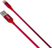 Yenkee USB 2.0 apa - Lightning apa iPhone töltőkábel 1m - Piros