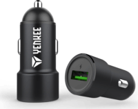Yenkee Autós USB töltő 18W Fekete