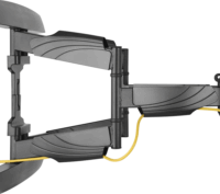 Stell SHO 7620 40"-70" Slim LCD TV/Monitor fali tartó Fekete