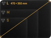 Yenkee YPM 47 Gaming Egér pad - L