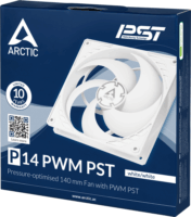Arctic P14 PWM PST White 140mm PWM rendszerhűtő