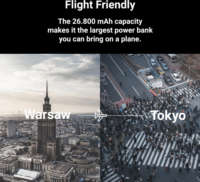 Green Cell GC PowerPlay Ultra Power Bank 26800mAh Fekete