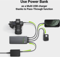 Green Cell GC PowerPlay Ultra Power Bank 26800mAh Fekete