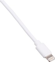 Akyga USB-A apa - Lightning apa iPhone töltőkábel 1.0m - Fehér