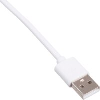 Akyga USB-A apa - Lightning apa iPhone töltőkábel 1.0m - Fehér
