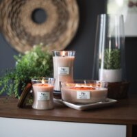 WoodWick Vanilla & Sea Salt Ellipszis illatgyertya 453,6g