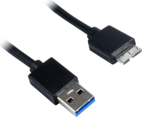 Inter-Tech Argus HD-25620 2.5" USB 3.0 Külső HDD ház - Fekete/Fehér