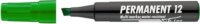 ICO 12 XXL 1-4mm Alkoholos marker - Zöld