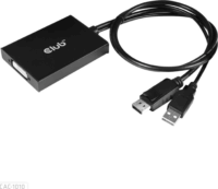 Club3D DisplayPort apa > DVI-D anya HDCP OFF aktiv adapter