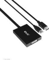 Club3D DisplayPort apa > DVI-D anya HDCP OFF aktiv adapter