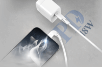 Silicon Power Hálózati USB-C töltő 18W (EU) + USB-C - Lightning töltőkábel 1m - Fehér