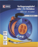 Emos P09220 4-es kábeldob - 20m