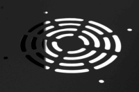 Stalflex 10" Fali rack szekrény 6U 300x300mm - Fekete