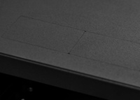 Stalflex 10" Fali rack szekrény 6U 300x300mm - Fekete