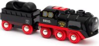BRIO Akkumulátoros Játék gőzmozdony víztartállyal