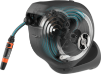 Gardena 18602-20 Falra szerelhető tömlődoboz