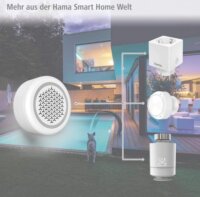 HAMA WIFI Okos Riasztó Sziréna 105 Decibel - Hőmérővel