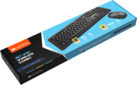 Canyon CNS-HSETW02-HU Wireless Billentyűzet + Egér HU - Fekete